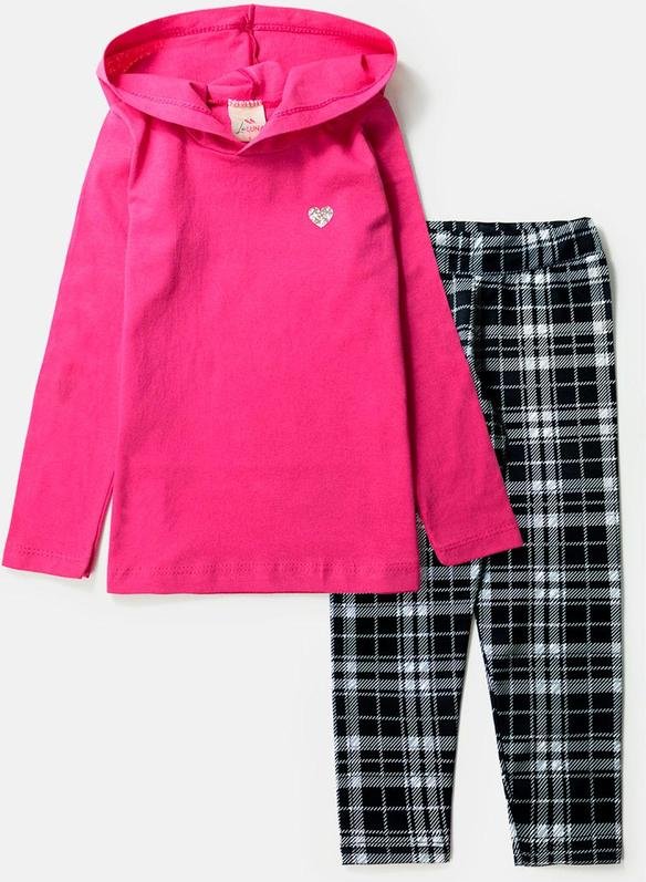 Imagem principal Conjunto Feminino Coração Pink Laluna Laluna