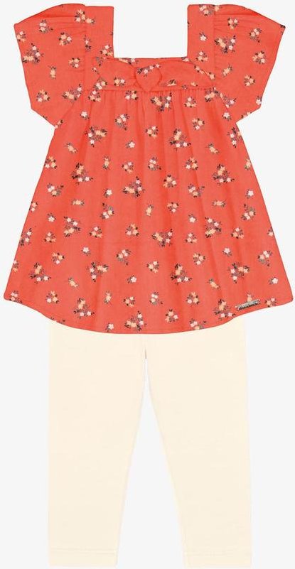 Imagem principal Conjunto Infantil Bata com Legging Laranja Trick Nick Trick Nick