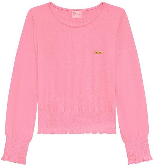 Blusa Infantil Suplex Rosa