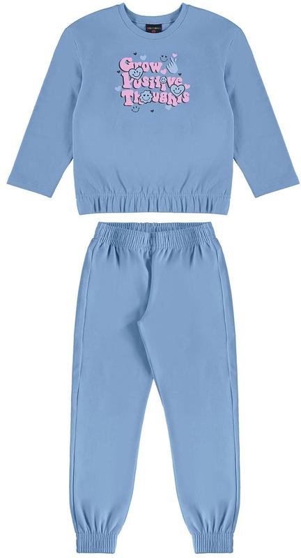 Imagem principal Conjunto Infantil em Molecotton Azul GULOSEIMA GULOSEIMA