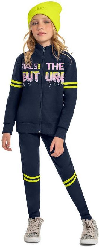 Imagem principal Conjunto Infantil Jaqueta e Calça Azul Quimby Quimby