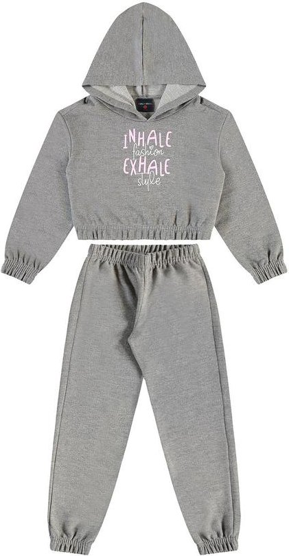 Imagem principal Conjunto Infantil Jaqueta e Calça Cinza GULOSEIMA GULOSEIMA
