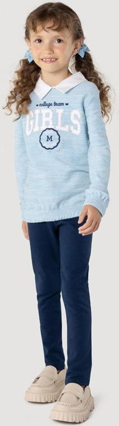 Imagem principal Conjunto Infantil Menina Azul Brandili Mundi Brandili Mundi