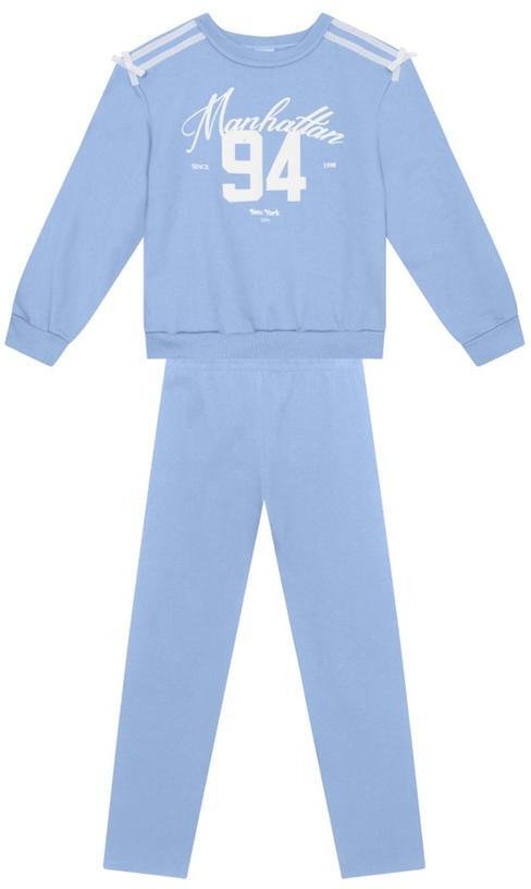 Imagem principal Conjunto Infantil Menina de Flor Azul Brandili Brandili