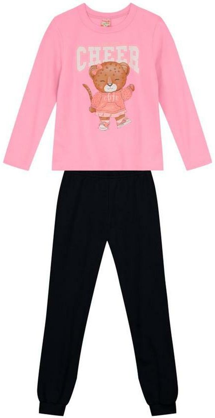 Imagem principal Conjunto Infantil Menina de UrsinhoRosa Brandili Brandili