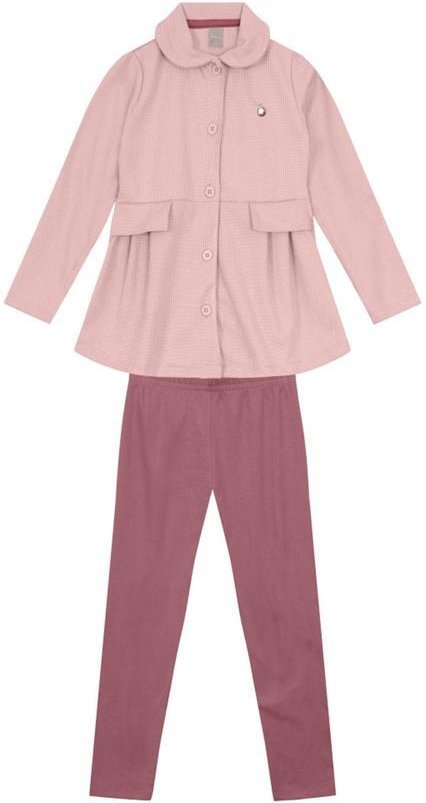 Imagem principal Conjunto Infantil Menina Elegante Rosa Brandili Mundi Brandili Mundi