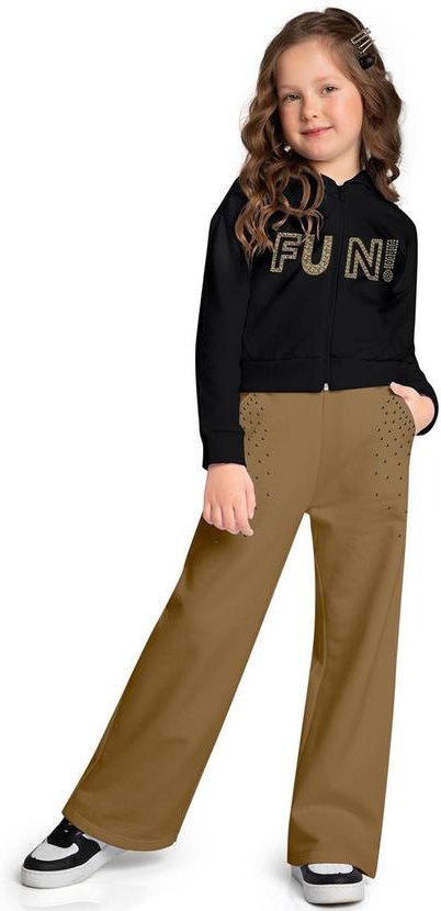 Imagem principal Conjunto Infantil Menina Quadriculado Preto Kyly Kyly