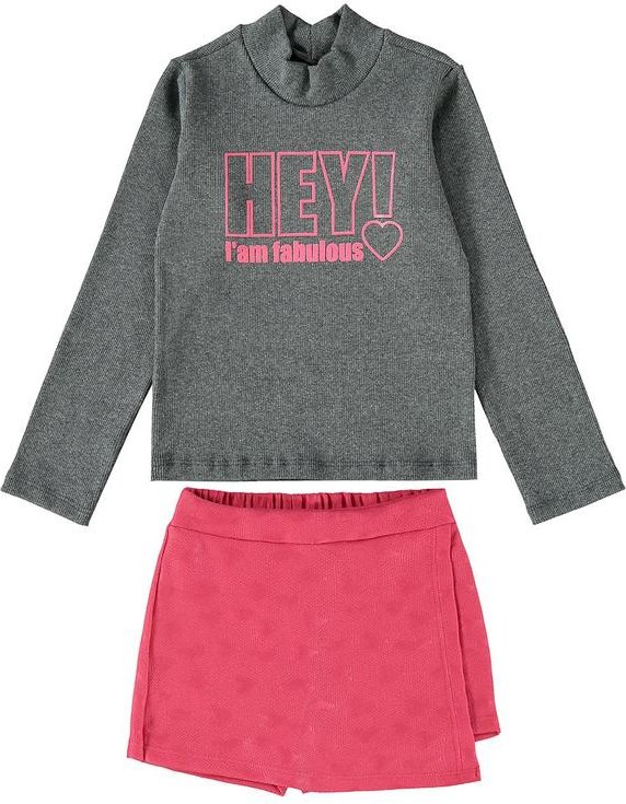 Imagem principal Conjunto Infantil para Menina Cinza GULOSEIMA GULOSEIMA