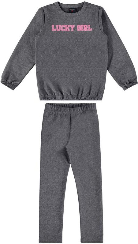 Imagem principal Conjunto Infantil para Menina Cinza