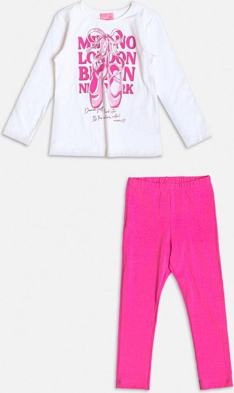 Imagem principal Conjunto Infantil Sapatilhas com Strass Branco