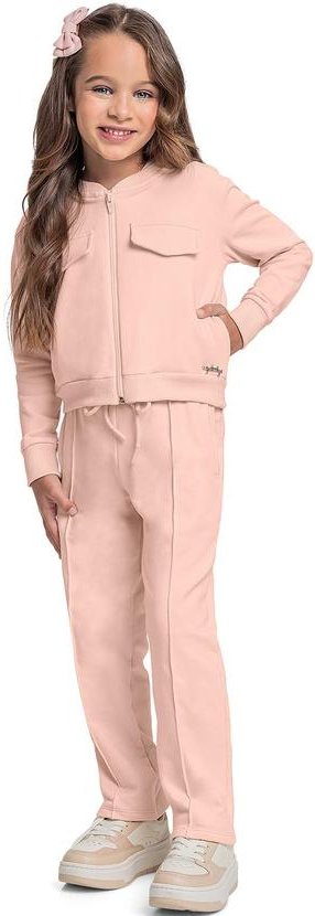 Imagem principal Conjunto Jaqueta Cropped e Calça Rosa Quimby Quimby