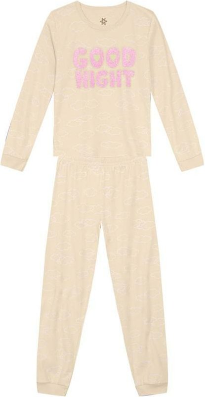 Imagem principal Conjunto Malha Infantil Menina Bege Brandili Brandili