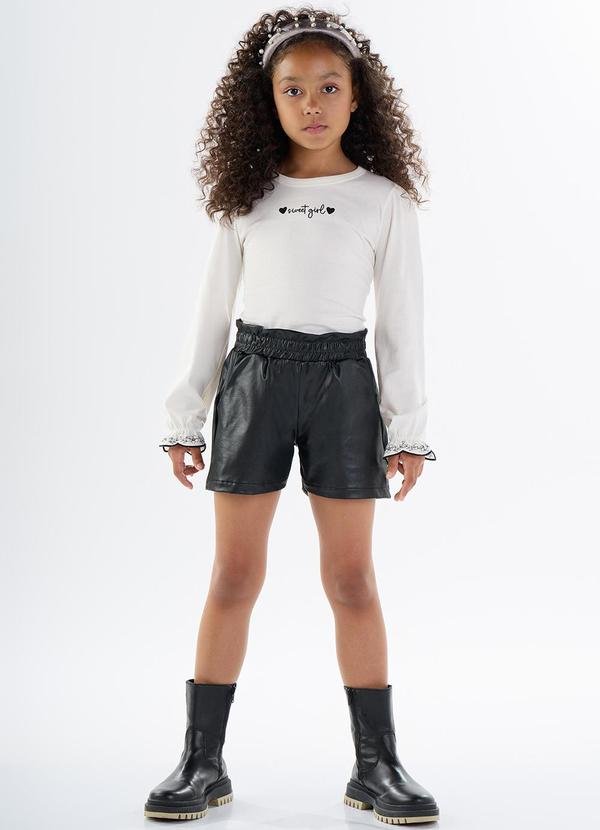 Imagem principal Conjunto Meia Malha e Malha Térmica Cirrê Bege Pulla Bulla Pulla Bulla