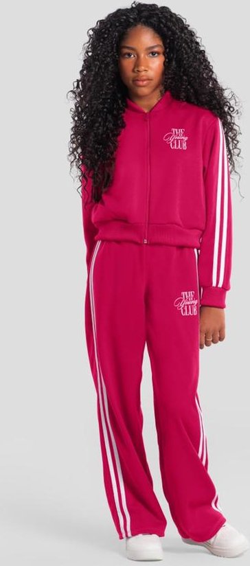 Imagem principal Conjunto Teen Menina em Moletom Rosa Brandili Brandili