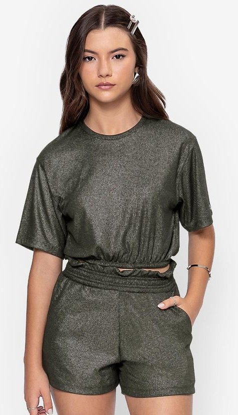 Imagem principal Conjunto Blusa com Shorts Feminino Verde MINTY MINTY