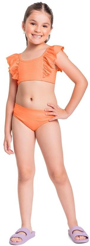 Imagem principal Biquíni Infantil Fps +50 Laranja Quimby Quimby