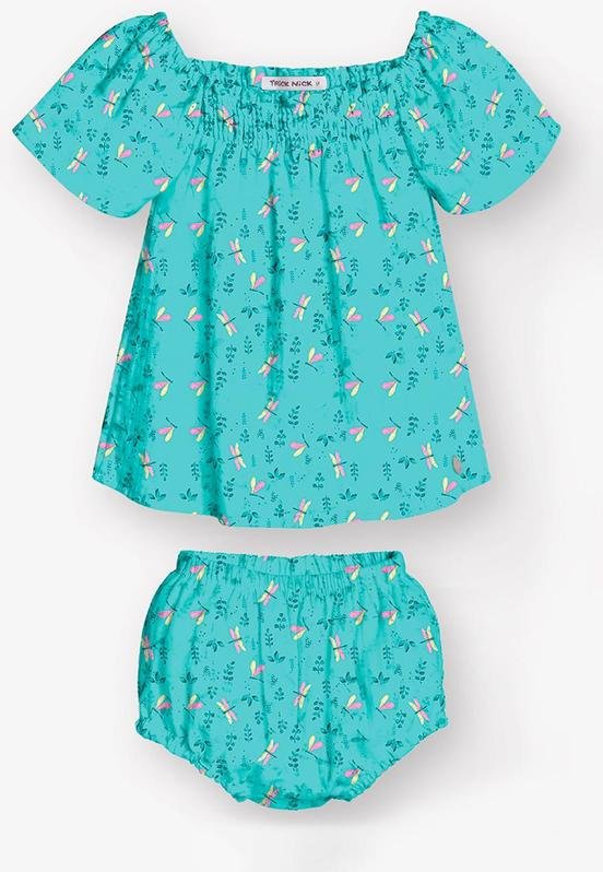 Imagem principal Conjunto Bata com Calcinha Feminino Azul Trick Nick Trick Nick