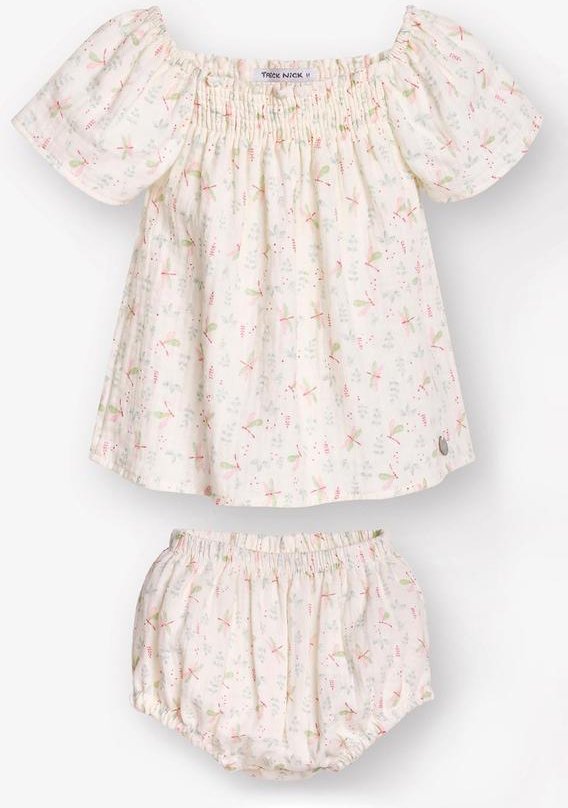 Imagem principal Conjunto Bata com Calcinha Feminino Bege Trick Nick Trick Nick