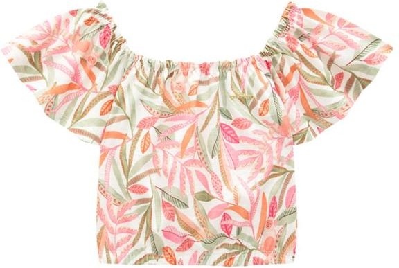 Imagem principal Conjunto Blusa e Short em Cotton Palms Rosa Marlan Marlan