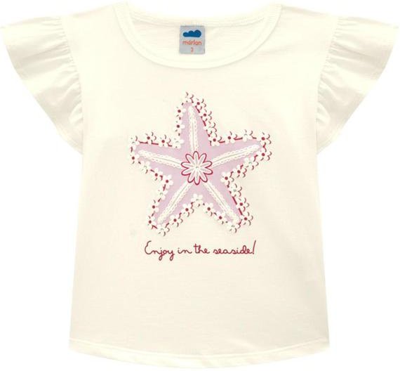 Imagem principal Conjunto Blusa e Shorts em Cotton Bee Honey Bege Marlan Marlan