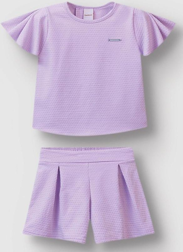 Imagem principal Conjunto com Transpasse Lavanda Carinhoso Carinhoso