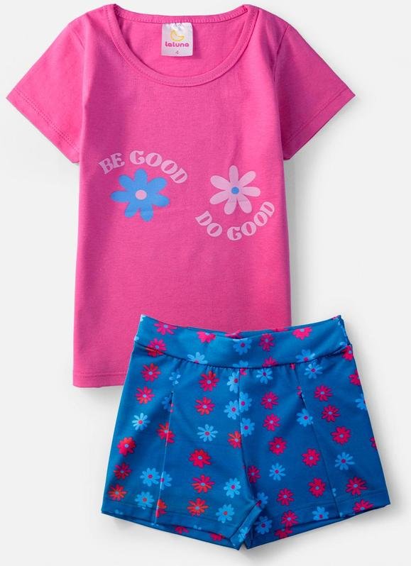 Imagem principal Conjunto Feminino Be Good Rosa Laluna Laluna