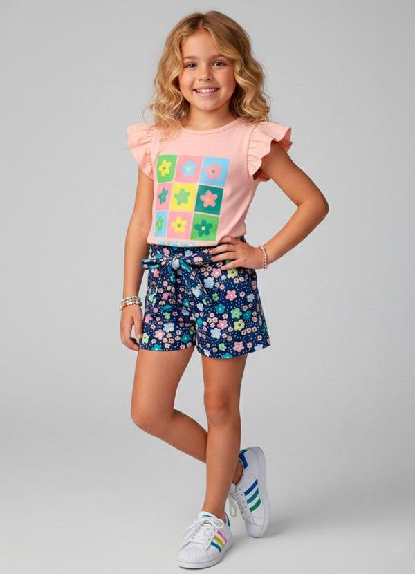 Imagem principal Conjunto Feminino Find Your Magic Pêssego Laluna Laluna