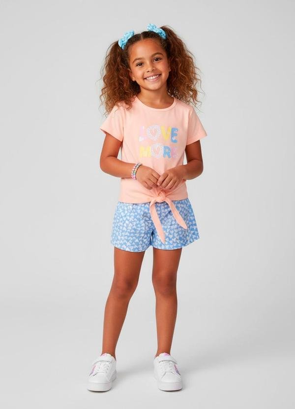 Imagem principal Conjunto Feminino Love More Coral Laluna Laluna