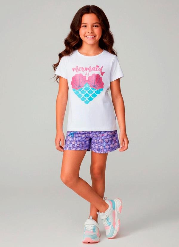 Imagem principal Conjunto Feminino Mermaid At Creme Laluna Laluna