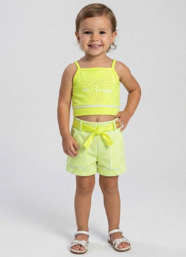 Imagem principal Conjunto Infantil Amarelo Turminha Turminha