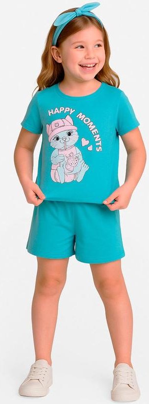 Imagem principal Conjunto Infantil Feminino Azul Select Select