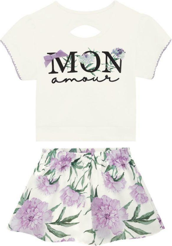 Imagem principal Conjunto Infantil MeninaOff White Milon Milon