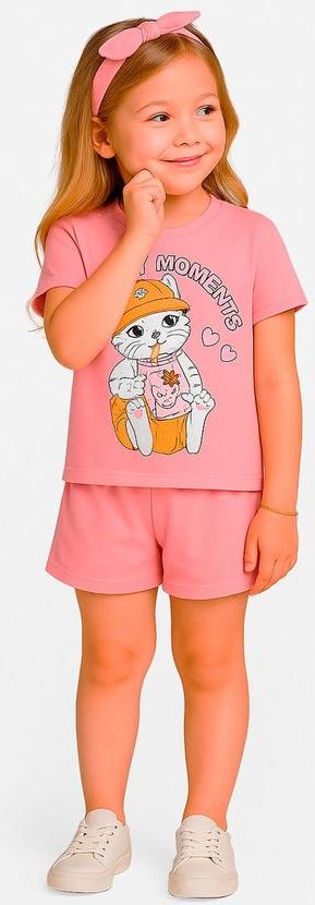 Imagem principal Conjunto Infantil Feminino Rosa Select Select