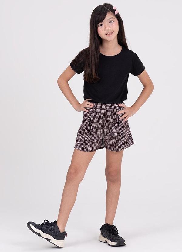 Imagem principal Conjunto Infantil Jacquard Shine Preto VIDA COSTEIRA VIDA COSTEIRA