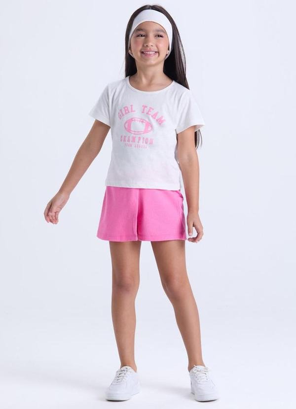 Imagem principal Conjunto Infantil Menina Girl Team Off White VIDA COSTEIRA VIDA COSTEIRA