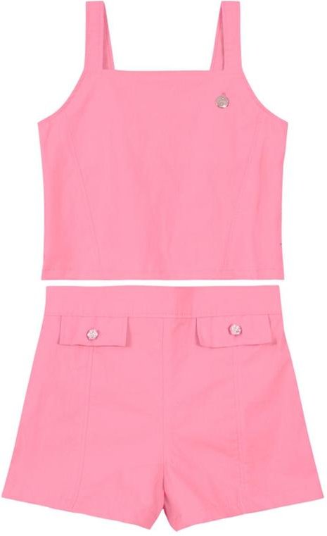 Imagem principal Conjunto Infantil Menina Rosa Brandili Brandili