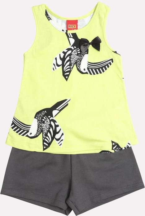 Imagem principal Conjunto Infantil Menina Tucano Verde Kyly Kyly