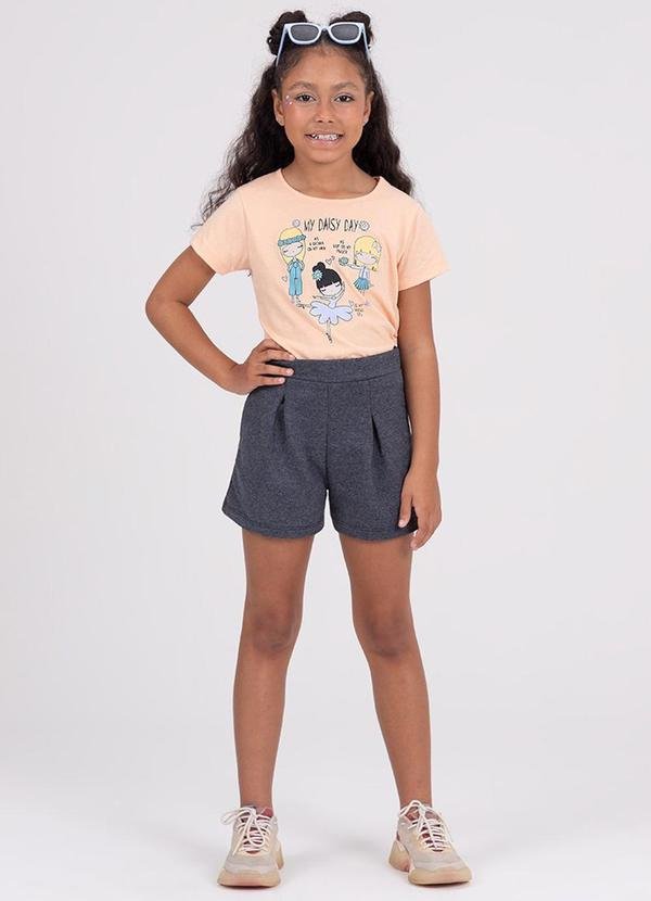 Imagem principal Conjunto Infantil My Daisy Day Laranja VIDA COSTEIRA VIDA COSTEIRA