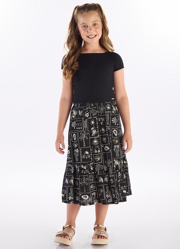 Conjunto Malha Cancelada Preto