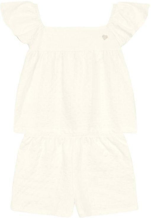 Imagem principal Conjunto Menina em Cotton Texturizado Natural Brandili Brandili