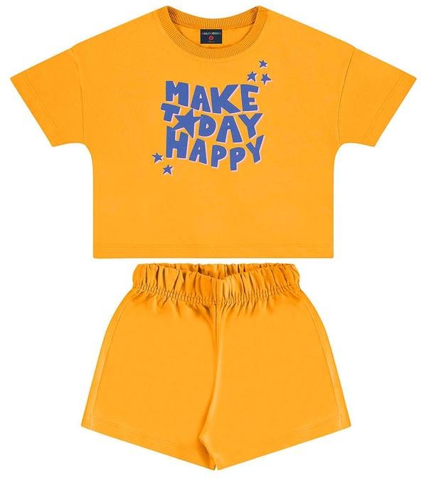Imagem principal Conjunto Menina em Moletinho Amarelo GULOSEIMA GULOSEIMA