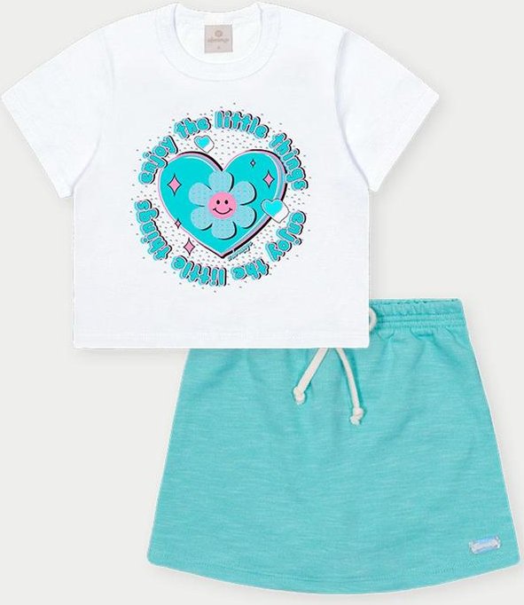 Imagem principal Conjunto Menina Little Things Azul Abrange Abrange