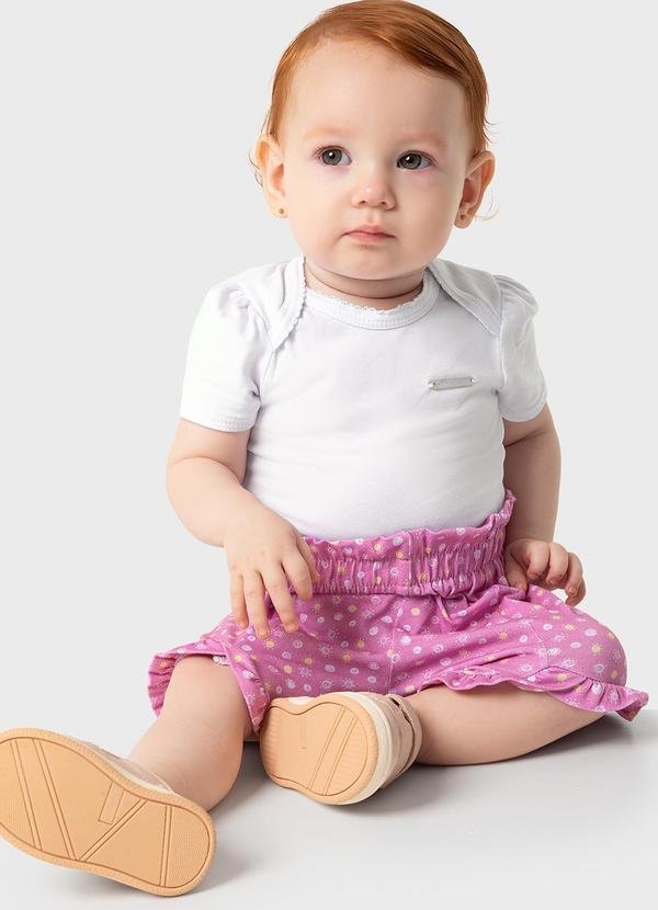 Imagem principal Conjunto Rosa Solzinho Clochard Menina Carinhoso Carinhoso