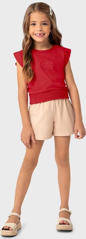 Imagem principal Conjunto Vermelho Shine On Comfort Menina Carinhoso Carinhoso