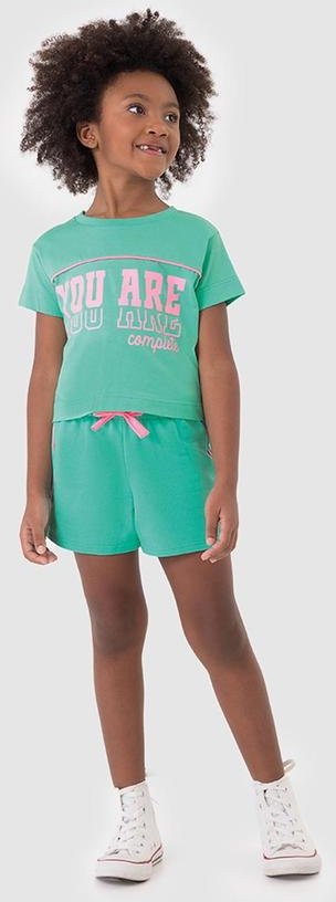 Imagem principal Conjunto You Are Complete Verde Turquesa Malwee Kids Malwee Kids