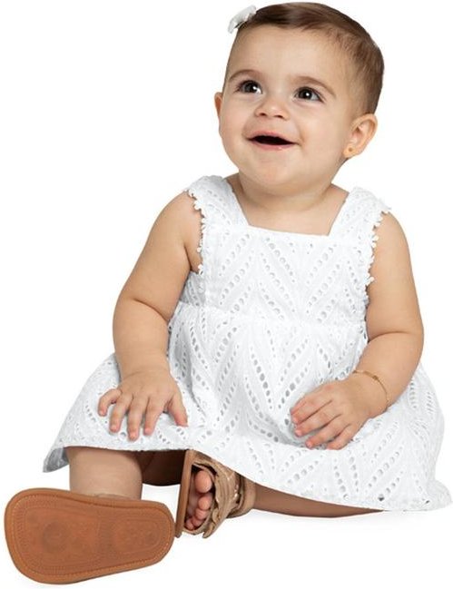 Imagem principal Vestido Bebê com Calcinha Menina Branco Milon Milon