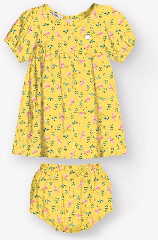 Imagem principal Vestido com Calcinha Feminino Amarelo Trick Nick Trick Nick