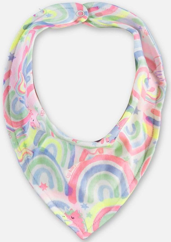 Imagem principal Babador Suedine Bebê Menina Branco Up Baby Up Baby