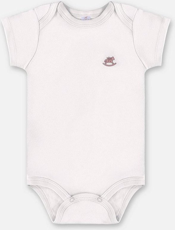 Imagem principal Body em Suedine Unissex para Bebê Bege