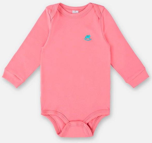 Imagem principal Body em Suedine Unissex para Bebê Rosa